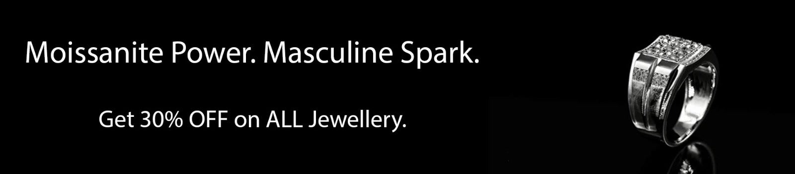 Moissanite Men’s Rings