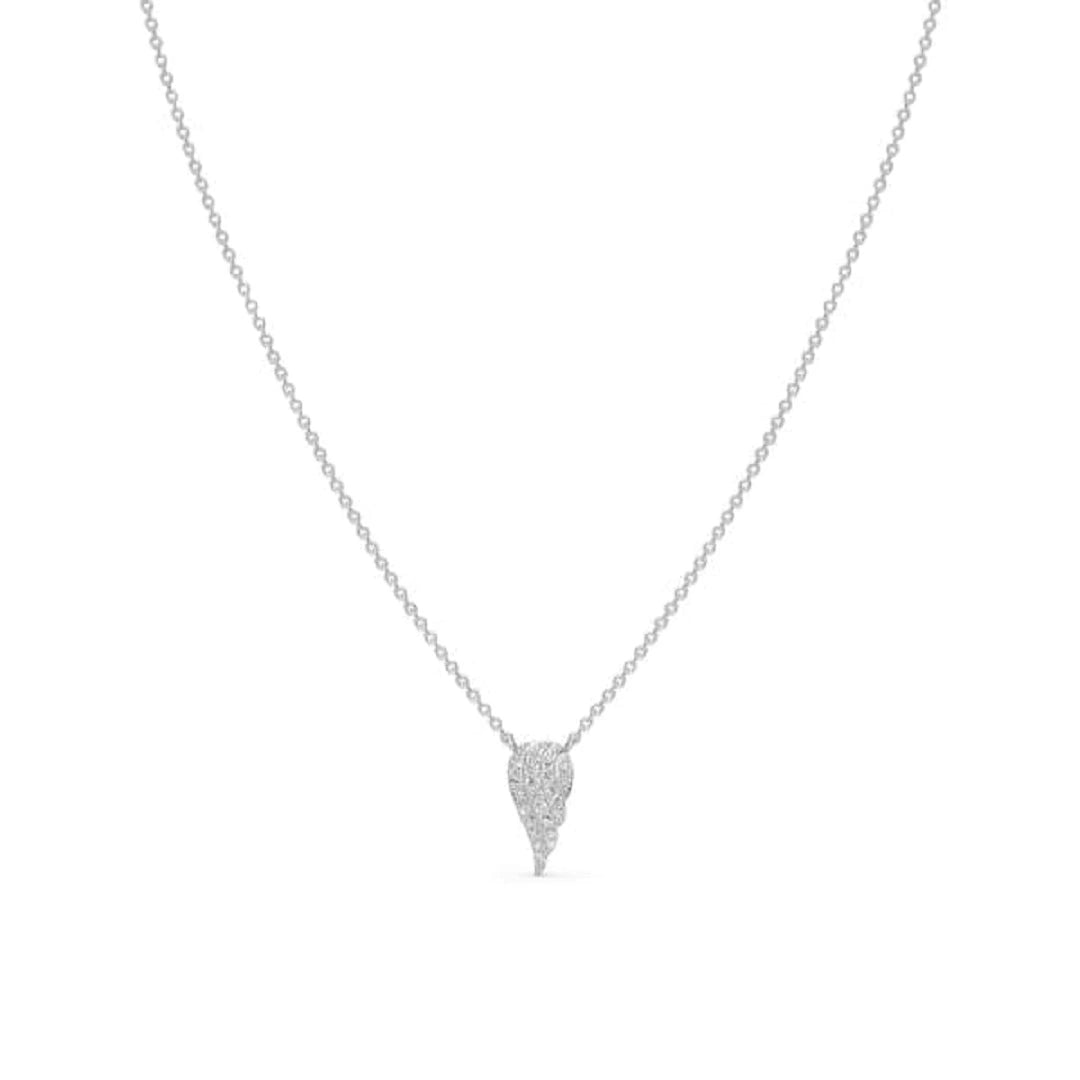 Vintage Inspired Round Cut Lab Diamond Gold Chain Necklace