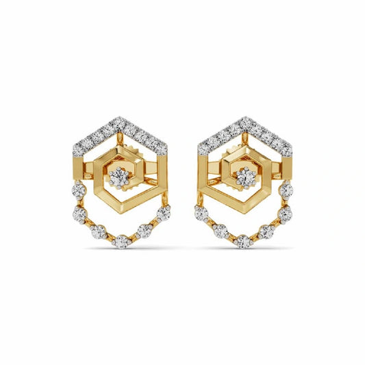 earring, earrings, stylist gifts, gold earrings, hoops, ear studs, gifts, propose, valentine, christmas, gifts for her