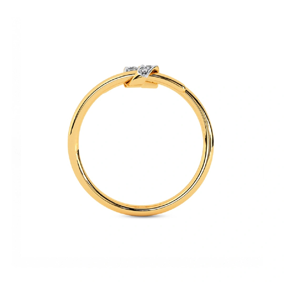 Round cut lab grown diamond ring, proise ring, two way rings, gifts, handmade gifts, gift ideas for promise ring