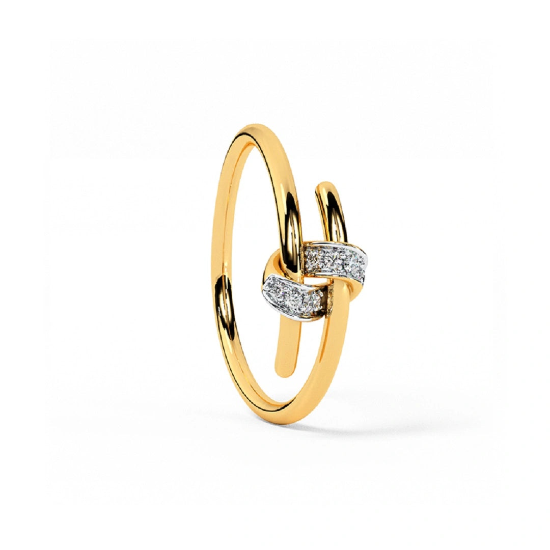 Round cut lab grown diamond ring, proise ring, two way rings, gifts, handmade gifts, gift ideas for promise ring