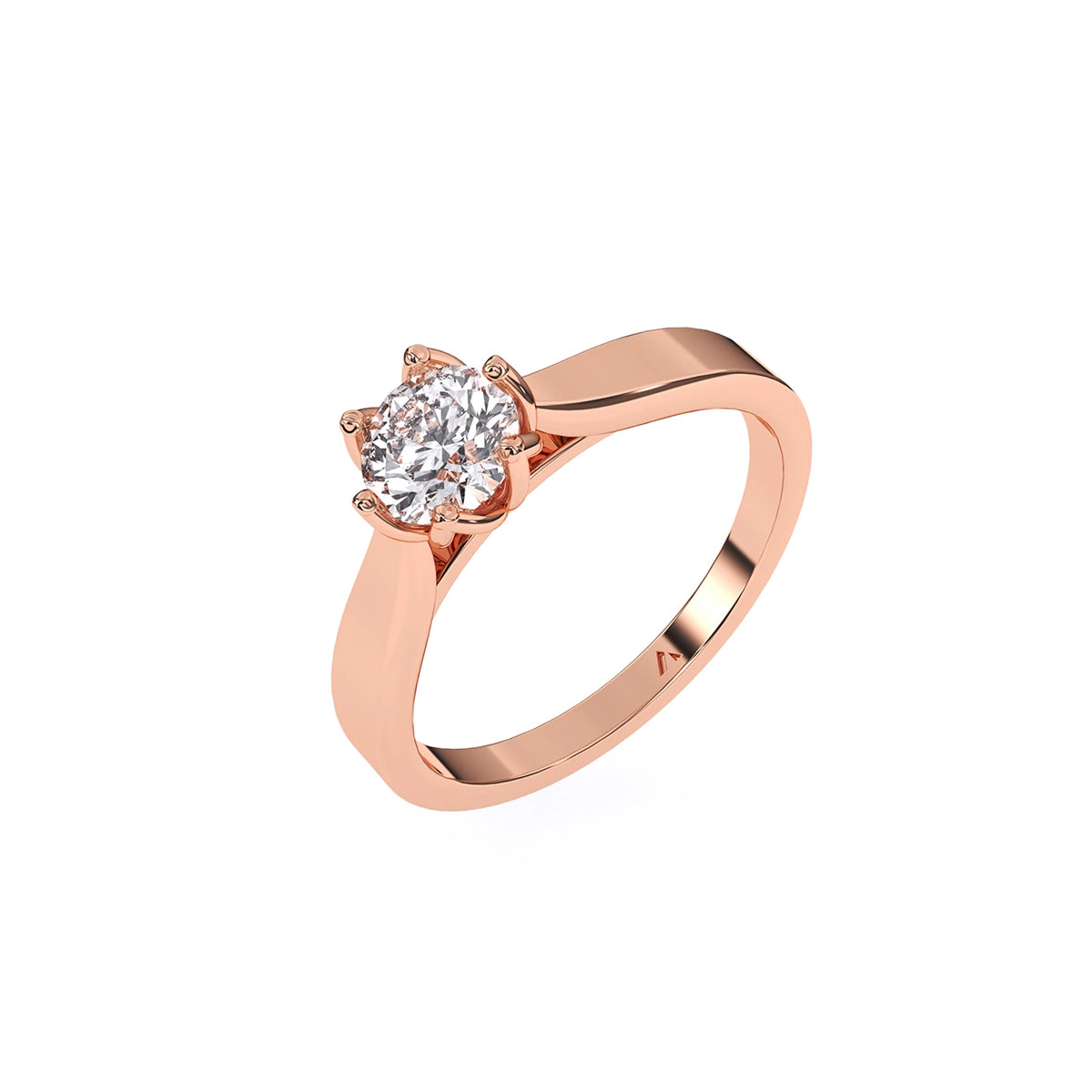cluster diamond engagement ring