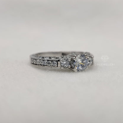 moissanite-engagement-ring